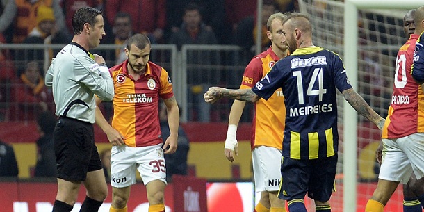 meireles kırmızı kart galatasaray derbisi