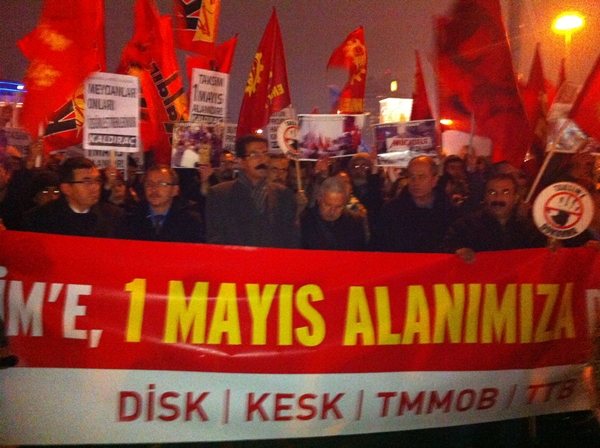 taksim 1 mayis eylem