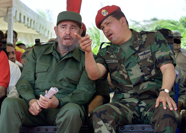 fidel castro chavez yazisi