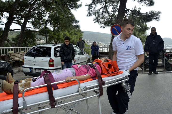 yarali ogrenci bodrum