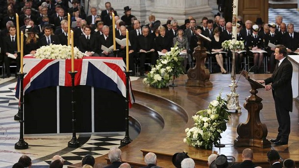 Margaret Thatcher Cenaze Töreni:Britanya Demir Leydi'ye veda etti / İngiltere Haberleri Video 1 Margaret Thatcher Funeral 12