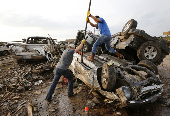 Oklahoma'da hortum felaketi: 91 ölü 1 oklahoma hortum
