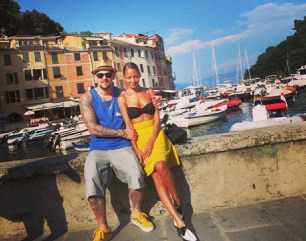 Nicole Richie ailesiyle Portofino'da 1 nicole richie italya