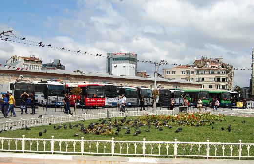 taksim polis bekleyis