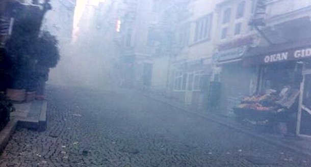 taksim dodef yuruyusu mudahale