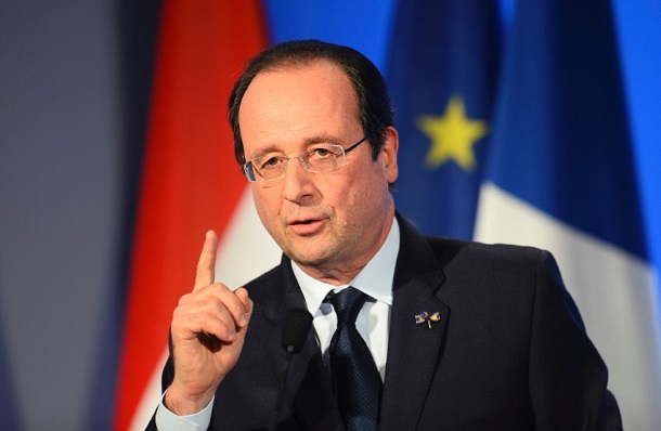 Capkın Fransa Baskanı Francois Hollande