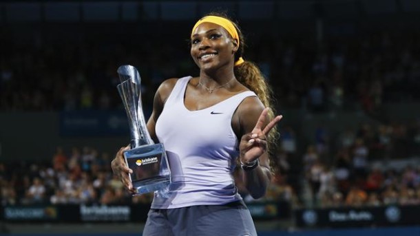 serena williams avustralya brisbane