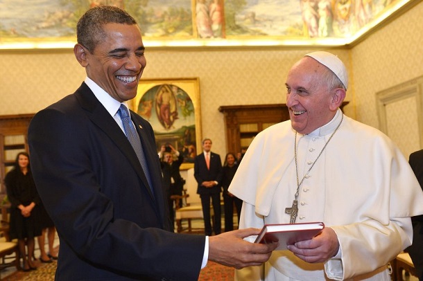 Başkan Obama Roma Papayı Ziyaret