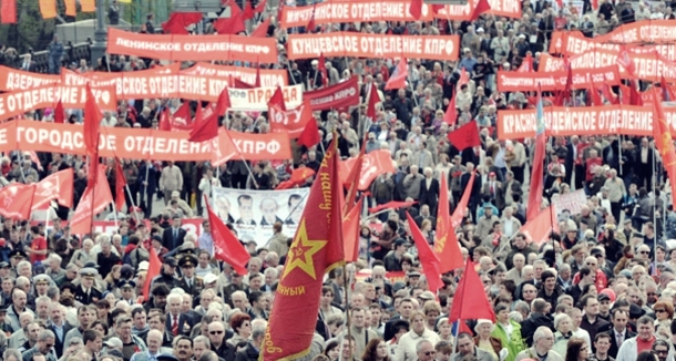 Lenin'den Karl Marx'a yürüyüş: Moskova'da 1 Mayıs 1 moskovada 1 mayis
