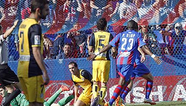 Atletico Madrid'e büyük şok! Levante Atletico Madrid maç özeti (Video) 1 levante atletico madrid mac ozeti