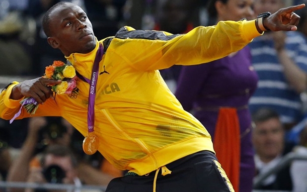 usain bolt ayakkabi londra