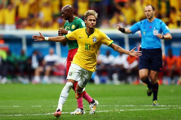 Brezilyanın süperstarı Neymar! herkesi kurtaran egoist / 2014 Dünya Kupası Haberleri 1 Brezilyayı Neymar Kurtardı