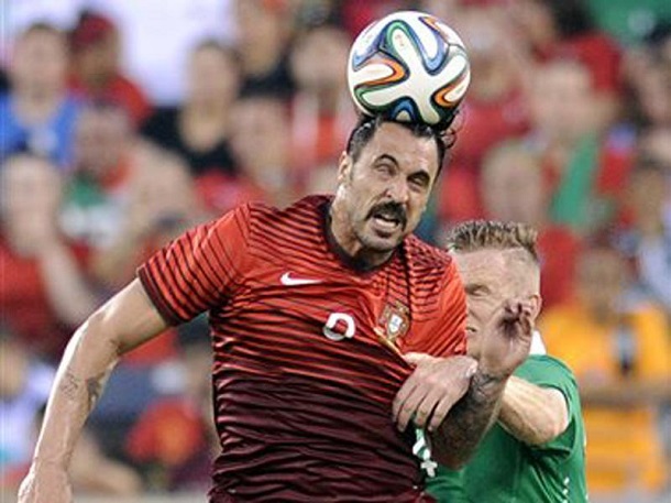 Dünya Kupasına Doğru:Portekiz İrlanda'yı Hugo Almeida ile topa tuttu 5 - 1 , Video / Brezilya 2014 Haberleri 1 Portugal Hugo Almeida