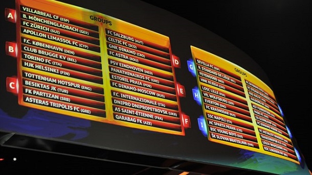 Bsiktasın Ve Trabzonsporun UEFA Avrupa Grubu Rakipleri