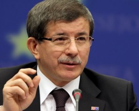 Ahmet Davutoglu suriye