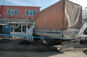 Kamyonda uyuyan şoför ölü bulundu 1 Kayseri kamyonda uyuyan sofor olu bulundu
