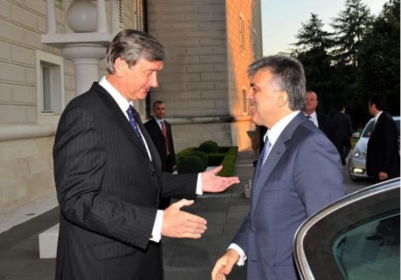 Abdullah Gül ve Danilo Turk'le bir araya geldi 1 abdullah gul danilo turk