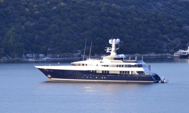 Roman Abramovic Bodrum koylarını gezdi 1 abramovic yat