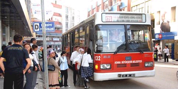 Adana'da toplu taşıma zammı mahkemede 1 adana toplu tasima