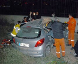 Afyon'da trafik kazası: 1 ölü 1 afyon kazaa