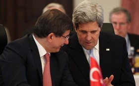 Davutoğlu, Kerry ile telefonda görüştü 1 ahmet davutoglu john kerry