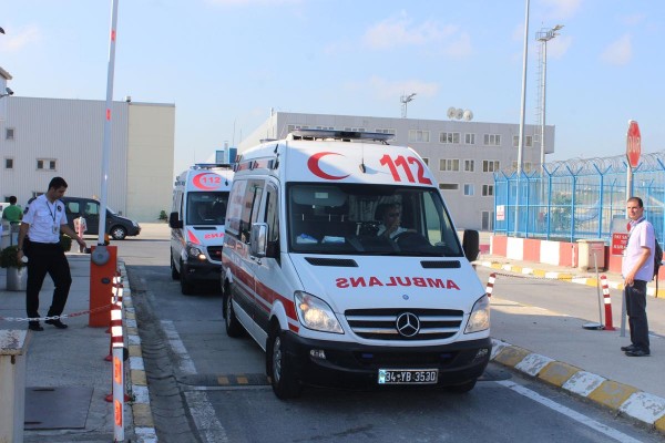ambulans ataturk havalimani