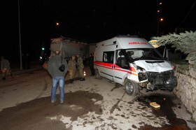 ambulans kaza amasya