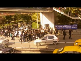 Başbakan Erdoğan'a protesto: 7 öğrenci gözaltında (Video) 1 ankara protestooo