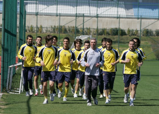 Ankaragücü'nde boykot haberi yalanlandı (Video) 1 ankaragucu lemerre antrenman