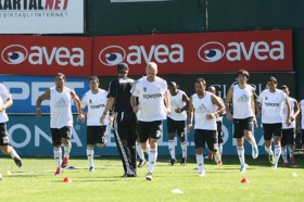Maccabi Tel Aviv maçı hazırlıkları başladı / Beşiktaş Haberleri 1 antrenman12eylul
