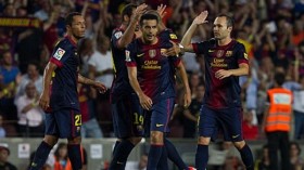Barcelona Real Madrid düellosu! Süper Kupa'da ilk raund Barca'nın (Video) 1 barcelona realmadrid super kupa