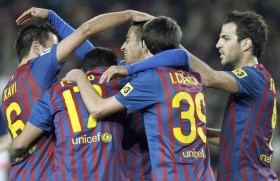 Barcelona Hospitalet 'e gol yağdırdı: 9-0 / Video 1 barcelonakupahospitalet