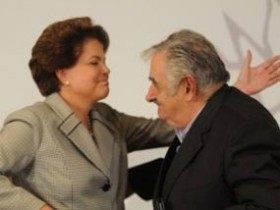 brasil dilma recibe mujica