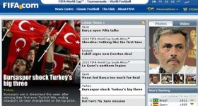 FIFA Bursaspor'un başarısını manşete çıkardı 1 bursaspor1.nationalturk e1274193705110