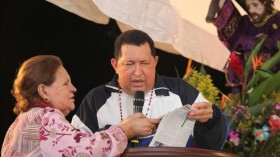 Chavez Venezuela'ya döndü 1 chavez venezuela