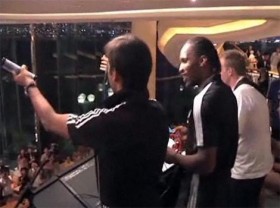Chelsea'li yıldızlardan müzik ziyafeti / Video 1 chelsea muzik