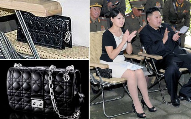 Kuzey Kore 'nin First Lady 'sinin çantasının fiyatıyla kaç Koreli yıllarca doyar ? 1 christian dior canta kuzey kore first lady ri sol nationalturk 0455