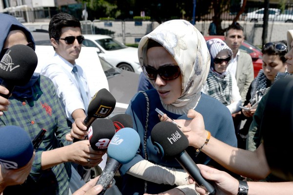 Erdoğan'ın kızı Esra Albayrak Gazze eyleminde 1 esra albayrak