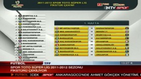 Spor Toto Süper Lig fikstürü çekildi 1 fikstrrr