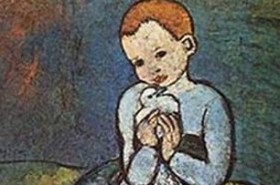 Picasso'nun Güvercinli Çocuk tablosu satılıyor 1 guvercinli cocu e1330962677301