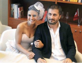 Halit Ergenç’in eski eşi Barcelona’da evlendi 1 halit ergenc gizem soysaldi barcelona