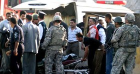 Bağdat'ta bombalı saldırı: 4 ölü 1 irak bagdat saldiri