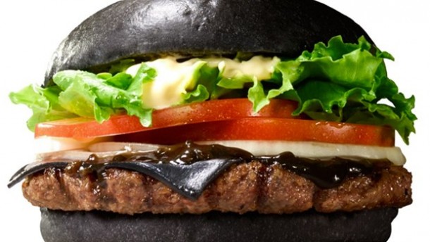 Japonya'dan mutfaklara yenilik 1 japonya siyah hamburger1