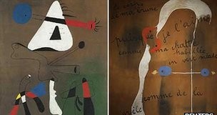 Joan Miro'nun tablosuna tam 27 milyon dolar ! 1 joan miro tablolari nationalturk 0383 e1328794941303