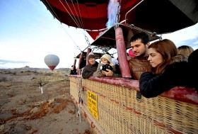 Kapadokya'da öğretmenlere özel balon turu 1 kapadokya balon turu