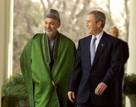 karzai bush