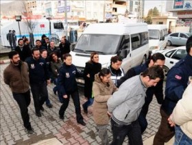 KCK operasyonları: Cizre'de 11 kişi tutuklandı 1 kck tutuklular
