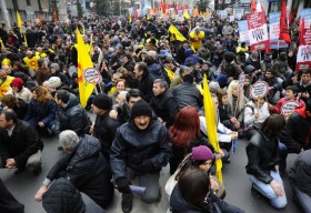Ankara'da KESK eylemi / Polis 1 saat süre verdi 1 kesk ankara eylem