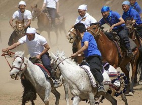 Kırgızistan'da Dünya Göçebe Oyunları heyecanı! 1 kirgizistan gocebe oyunlari
