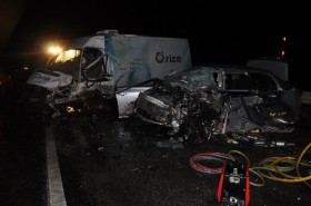 Kırşehir’de kaza: 2 ölü, 5 yaralı 1 kirsehir kaza 2 olu